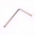 String Action Gauge Ruler Hexagon Wrench Guitar Measuring And Adjusting Tool Silver