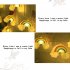 String Lights 10 LED Decorative Fairy Light Battery Powered IP45 Waterproof For Indoor Outdoor Party Decoration star lamp 1 5m 10led 2 battery