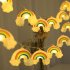 String Lights 10 LED Decorative Fairy Light Battery Powered IP45 Waterproof For Indoor Outdoor Party Decoration star lamp 1 5m 10led 2 battery