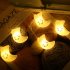 String Lights 10 LED Decorative Fairy Light Battery Powered IP45 Waterproof For Indoor Outdoor Party Decoration star lamp 1 5m 10led 2 battery