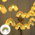 String Lights 10 LED Decorative Fairy Light Battery Powered IP45 Waterproof For Indoor Outdoor Party Decoration star lamp 1 5m 10led 2 battery