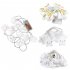 String Lights 10 LED Decorative Fairy Light Battery Powered IP45 Waterproof For Indoor Outdoor Party Decoration star lamp 1 5m 10led 2 battery