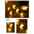 String Lights 10 LED Decorative Fairy Light Battery Powered IP45 Waterproof For Indoor Outdoor Party Decoration arch bridge Light 1 5m 10led 2 battery