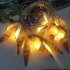 String Lights Warm White Lighting Lovely Beach String Light Battery Operated for Holiday Wedding Home Window Decoration  Long conch