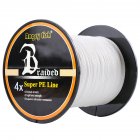 Strong 1000m 1093yds 4braid Solid Color Braided Fish Line   White 0 45mm 70lb
