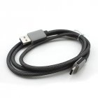 Strong Braided USB-C 3.1 Type-C <span style='color:#F7840C'>Cable</span> 3.0A <span style='color:#F7840C'>Fast</span> <span style='color:#F7840C'>Charging</span> and Data Sync Charger <span style='color:#F7840C'>Cable</span> For New Macbook, LG G5, Huawei P9, Meizu Pro6