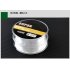 Strong Nylon Transparent 100m Tackle Line Super High Strength Sea Bream Fishing Line
