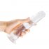Strong Suction Cup Dildo Toy for Adult Erotic Soft Jelly Dildo Anal Butt Plug Realistic Penis G spot Orgasm Sex Toys for Woman Transparent  L
