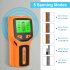 Stud Finder Wall Scanner Hw430 5 in 1 Stud Detector HD LCD Display Quickly Locating Sensor Finders for Wood Metal Orange