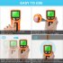 Stud Finder Wall Scanner Hw430 5 in 1 Stud Detector HD LCD Display Quickly Locating Sensor Finders for Wood Metal Orange