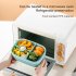 Student Bento Lunch Box With Cutlery 1900ml Large Capacity Microwave Freezer Dishwasher Safe Leak Proof Food Box green