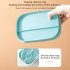 Student Bento Lunch Box With Cutlery 1900ml Large Capacity Microwave Freezer Dishwasher Safe Leak Proof Food Box green