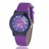 Students Creative Butterfly Quartz Watch with Silicone Watchband Stylish Ornament Gift