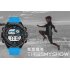 Students Electronic Watch Sports Fashion Simple Wristwatches Multi functional Watch Sea blue