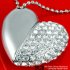 Style plus performance  welcome to the 21st century way to carry around your digital files   the heart shaped all metal USB drive from the gadget superstore  ch