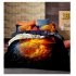 Stylish 3D Sports Theme Bed Set Quilt Cover Pillowcases Housewarming Gift  Decoration 3PCS Set
