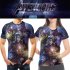 Stylish Cool Avengers Endgame 4 3D Movie Poster Digital Printing Round Neck Loose Short Sleeve T shirt