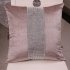 Stylish Graceful Velvet Throw Pillow with Diamond Chain Soft Sofa Cushion Decoration Modern Pillowcase purple 45   45cm