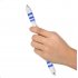 Stylish Grind Light Pen Fluorescent Pen Spinning Set Can t Write   blue