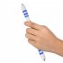 Stylish Grind Light Pen Fluorescent Pen Spinning Set Can t Write   blue