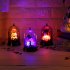 Stylish Halloween Pumpkin Witch Light Lamp Hanging Light for Halloween Decoration
