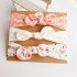 Stylish Kids Bowknot Hairband Cute Headwear Ornament Birthday Festival Gift 3PCS Set