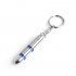 Stylish Magnetic Anti static Unisex Key Chain Car Key Ring Hanging Decor blue 10 10 58mm