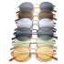 Stylish Round Metal Sports Driving UV400 Sunglasses