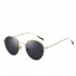 Stylish Round Metal Sports Driving UV400 Sunglasses