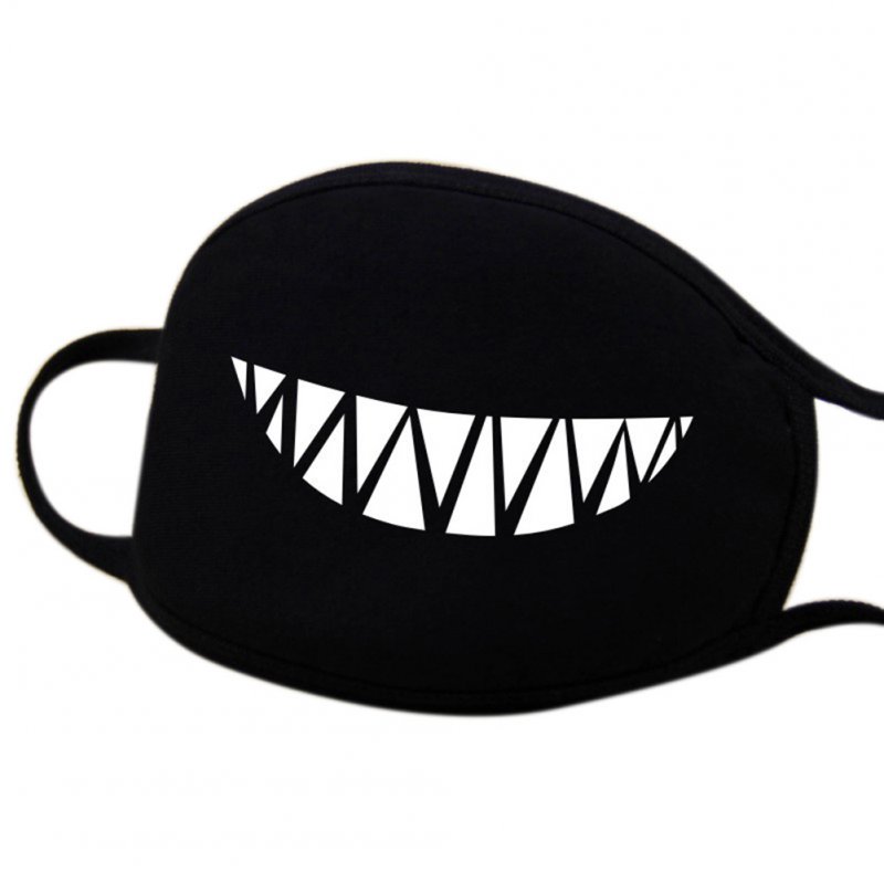 Stylish Sunproof Breathable Mouth Mask Cute Anti-Dust Face Masks Ornament Gift  KZ-fat mouth