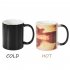 Stylish Unique Heat Sensitive Color Changing Magic Ceramic Mug Cup Christmas Gifts