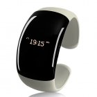 Bluetooth Bracelet with Time Display White