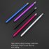 Stylus Pen Both Ends Workable Capacitive Pens Digital Stylish Pen Pencil For Most Capacitive Touch Screens black