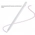 Stylus Pen Palm Rejection Faster Charge Stylus  Pens Active Pen Pencil Rechargeable Compatible For IPad Capacitive Touch Screens 8 replacement nibs