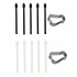 Stylus  Replacement  Nib  Kit Pen Tip Compatible For Samsung Galaxy Tab S6lite S6 s7 s7 note10 note20 Black 5 piece