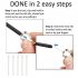 Stylus  Replacement  Nib  Kit Pen Tip Compatible For Samsung Galaxy Tab S6lite S6 s7 s7 note10 note20 White 5 piece