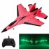 Su 35 RC Aircraft FX620 RC Glider With LED Light Fixed Wing Remote Control Airplane Model Red