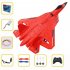 Su 57 Remote Control Airplane Sea Land Air Amphibious Aircraft Model EPP Foam RC Glider Toys Red 2 Batteries