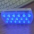 Submersible LED Lights With Remote Control  10LED Battery Powered Magnetic Snap On Type Pool Lights  IP68 Waterproof Rechargeable Hot Tub Light For Pool Aquariu