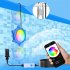 Submersible LED Lights With APP Control  Music Sync Color Changing 12V Pool Lights With Magnets   26ft Cord  IP68 Waterproof Wall Mounted Light For Pool  US Plu