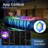 Submersible LED Lights With APP Control  Music Sync Color Changing 12V Pool Lights With Magnets   26ft Cord  IP68 Waterproof Wall Mounted Light For Pool  US Plu