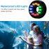 Submersible Water  Pump With 12 LED  Lights Fountain Pond Garden Fish Tank JYC 1550  16W with L12 lamp  EU Plug