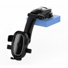 Sucker Car Phone Holder Stand Dashboard Windshield Steady Strong Suction Cup Mirror Mounting Bracket black