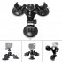 Suction Cup for GoPro Camera Car Glass Sucker Mount Holder Camera Tripods with Angle Adjustable Ball Head for Insta360 ONE  Triangle sucker   adapter   pan tilt