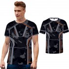 Summer Avengers 3 Endgame Quantum 3D Digital Printed Short Sleeve T-shirt