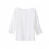 Summer Chiffon Blouse For Women Fashion Simple Solid Color Half Sleeves Tops Sweet Round Neck Loose T shirt Pink XL