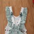 Summer Children Swimsuit Sleeveless Cute Fun Printing Breathable Quick drying Beach Swimwear 1 6 Years Old Girls 205004 3 4y 4T