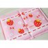 Summer Cooling Pad Ice Pad with Strawberry Decor Dog Sleeping Mats Portable Travel  Camping Bed Pink 2L 65   50cm