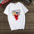 Summer Fashion Popular Cotton KAWS Cartoon Printing Short Sleeve T shirt for Couples KAWS  03  white XXL