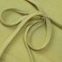 Summer Fashion Sling Dress For Women Solid Color Lace up Middle Waist Dress Sexy Backless Slim Fit Mid length Skirt brown M